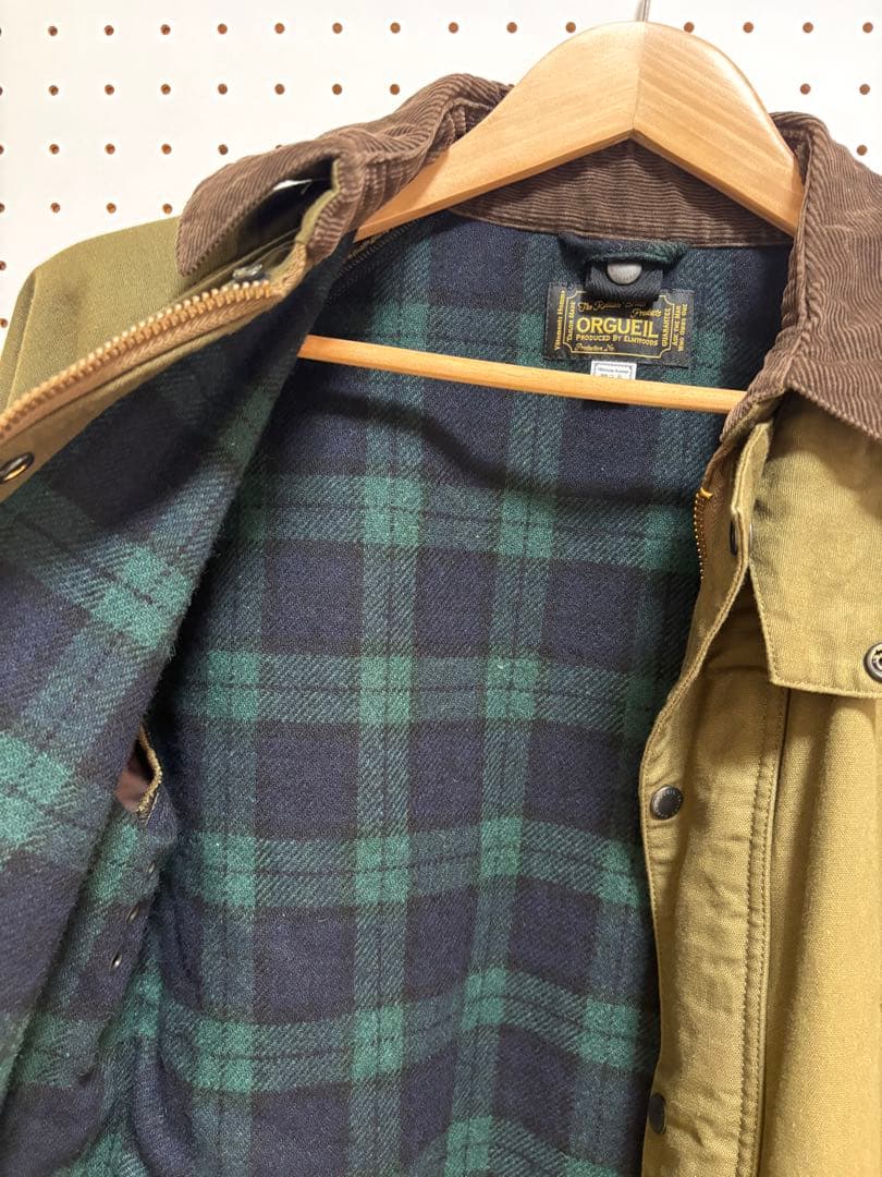 （希少）オルゲイユSuits & Fit Workers Jacket グリーン