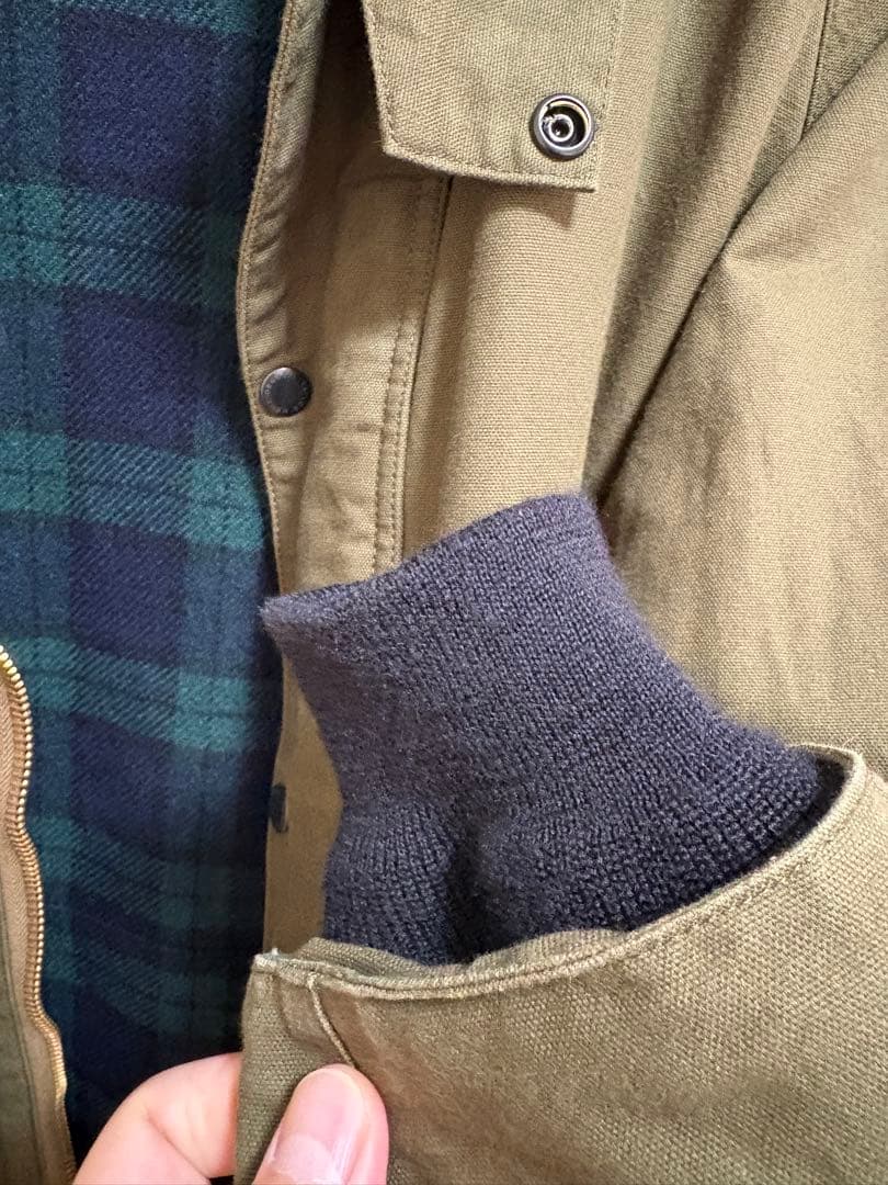 （希少）オルゲイユSuits & Fit Workers Jacket グリーン