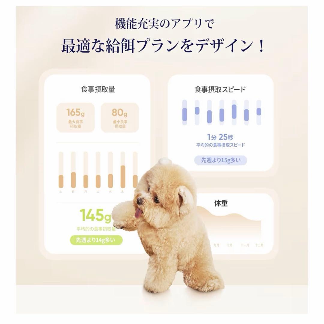 Pawsync 自動給餌器 3.6L スマート給餌