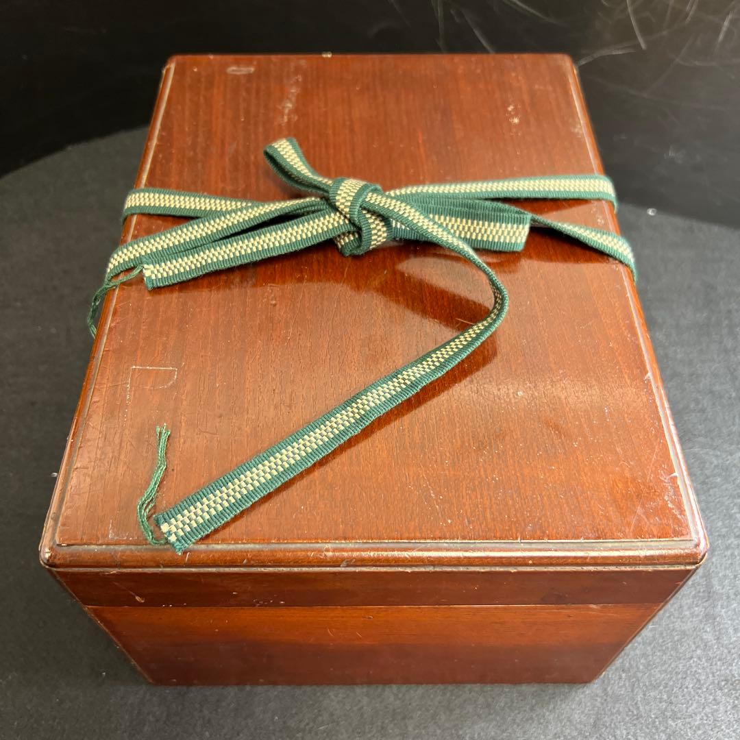 時代乾漆ハンニャ能面 木箱付 顔幅約12.3㎝ 東Y8-0116☆2Fタサチ