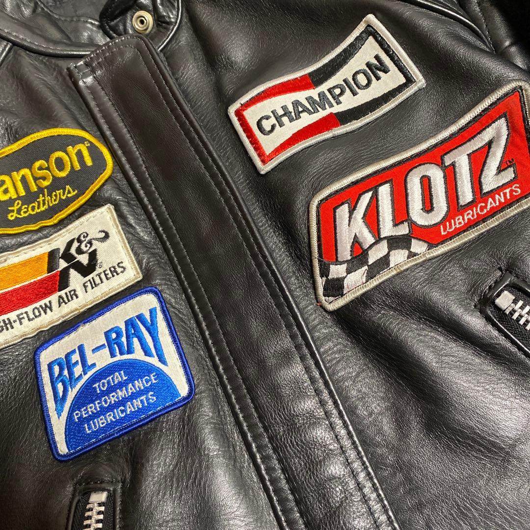 し*お様 VANSON TC レザー ライダースジャケット 36 - メルカリ