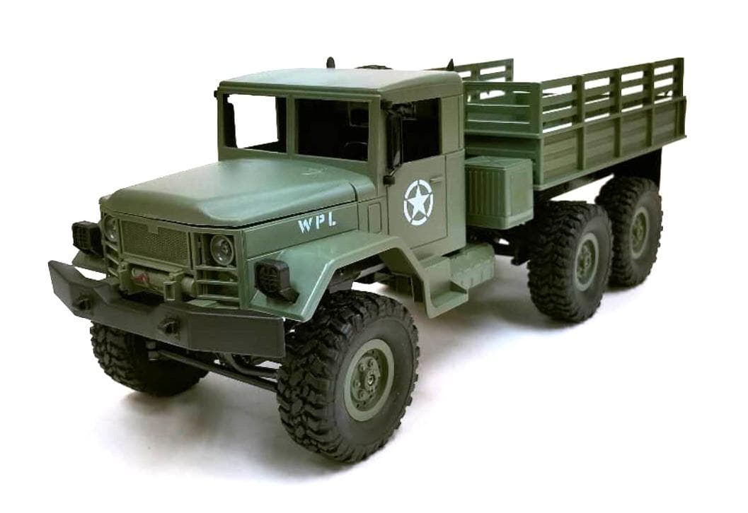 1/16ミリタリートラックラジコン　6輪駆動クローラータイプ　WPL　B-16