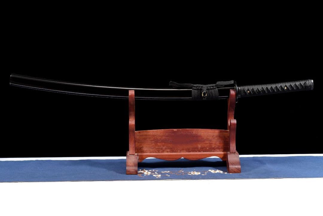 1046-武具 刀装具 日本刀　模造刀 居合刀 武士道 武蔵 鑑賞用 手鍛造打