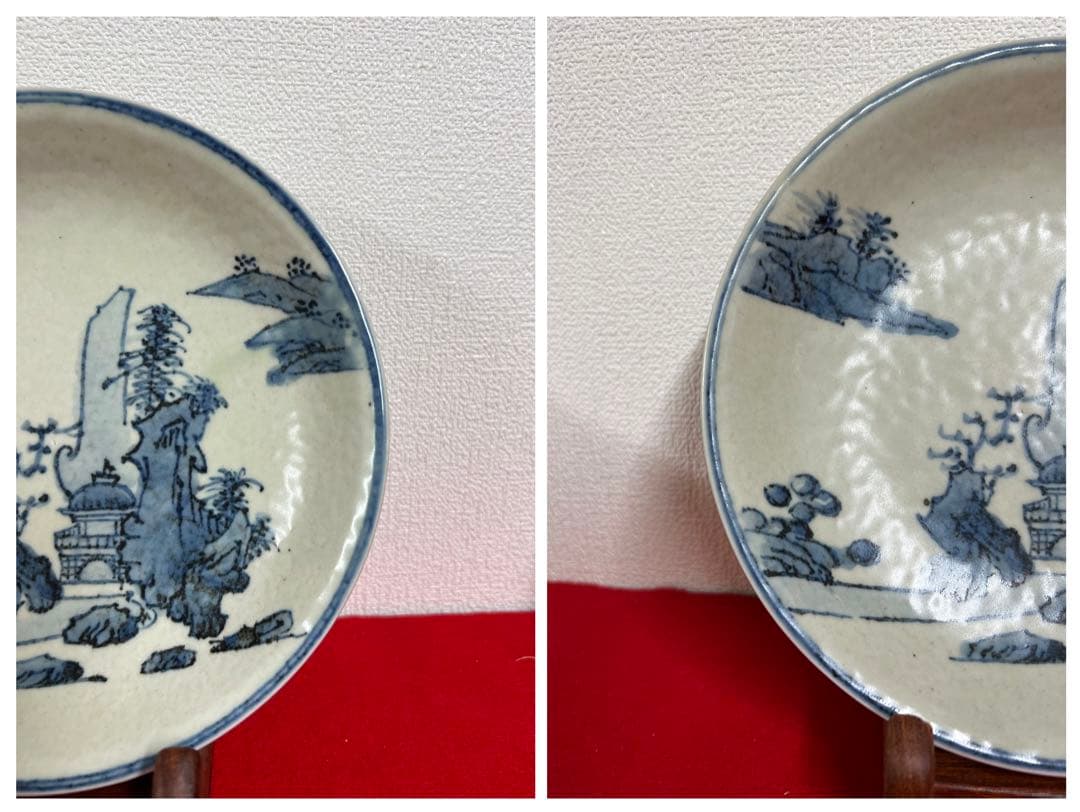 古美術 清時代染付皿 西き--155 中国古美術（明・清時代） - 天平堂