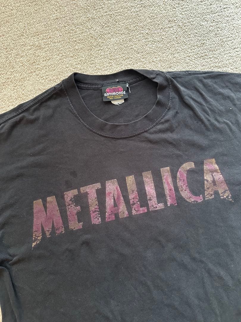 90s METALLICA pushead Tシャツ ARTIMONDE タグ