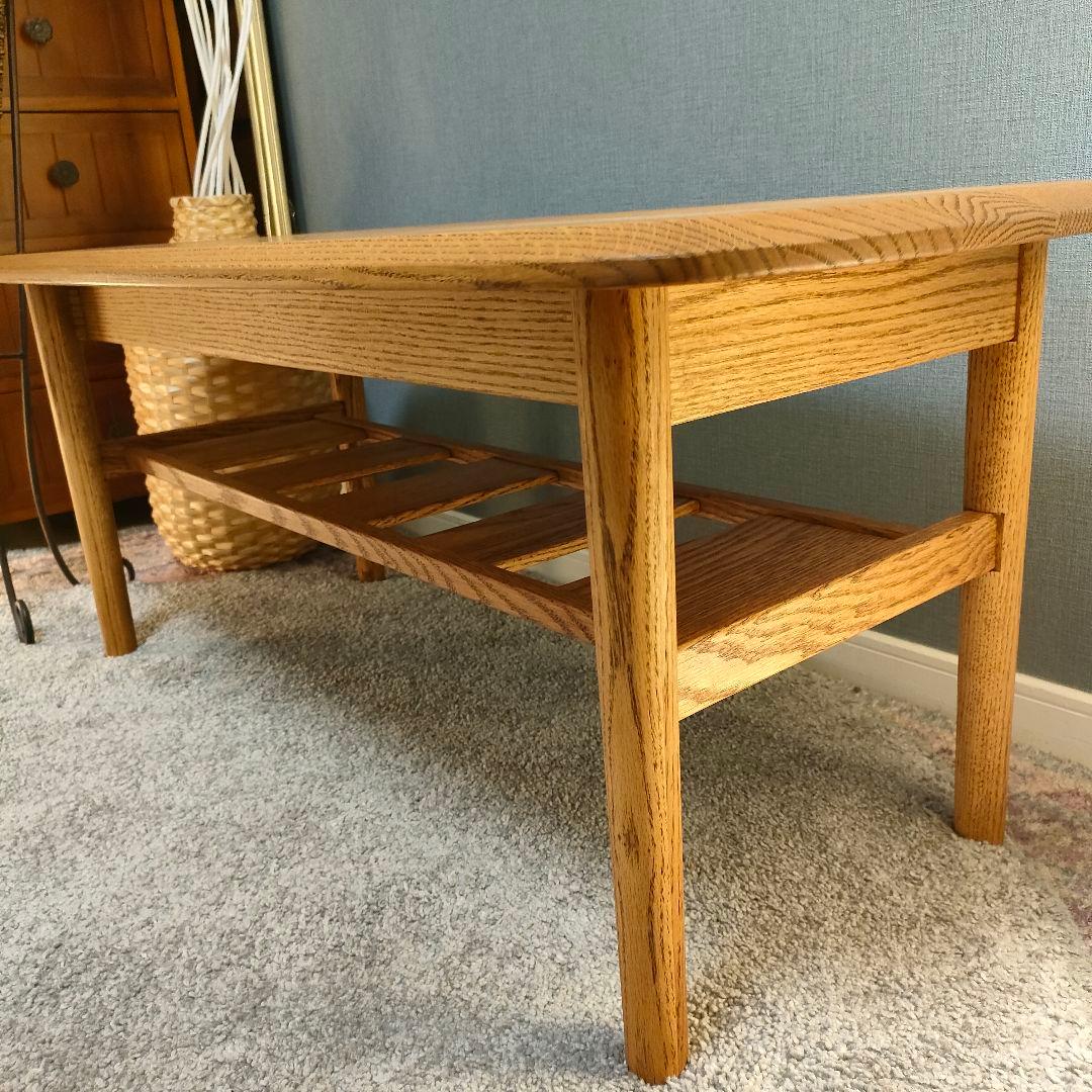 ひつじ様専用】MOMO NATURAL 収納棚付きローテーブル