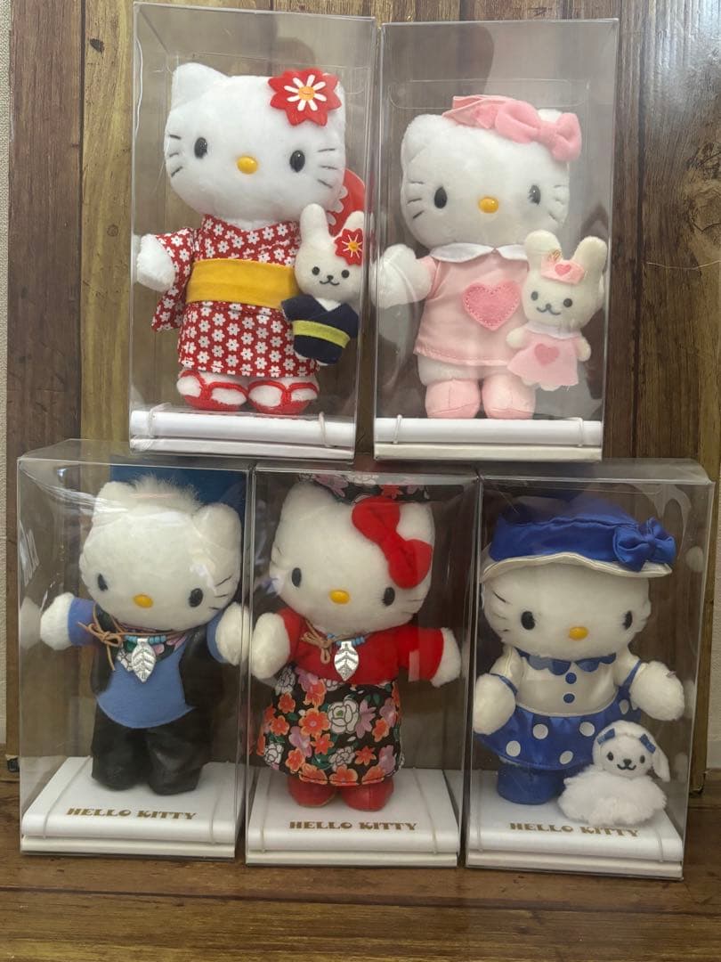 キティポイントドール 新品未使用 5体セット マンスリードール キティポイントドール 新品未使用 5体セット マンスリードール