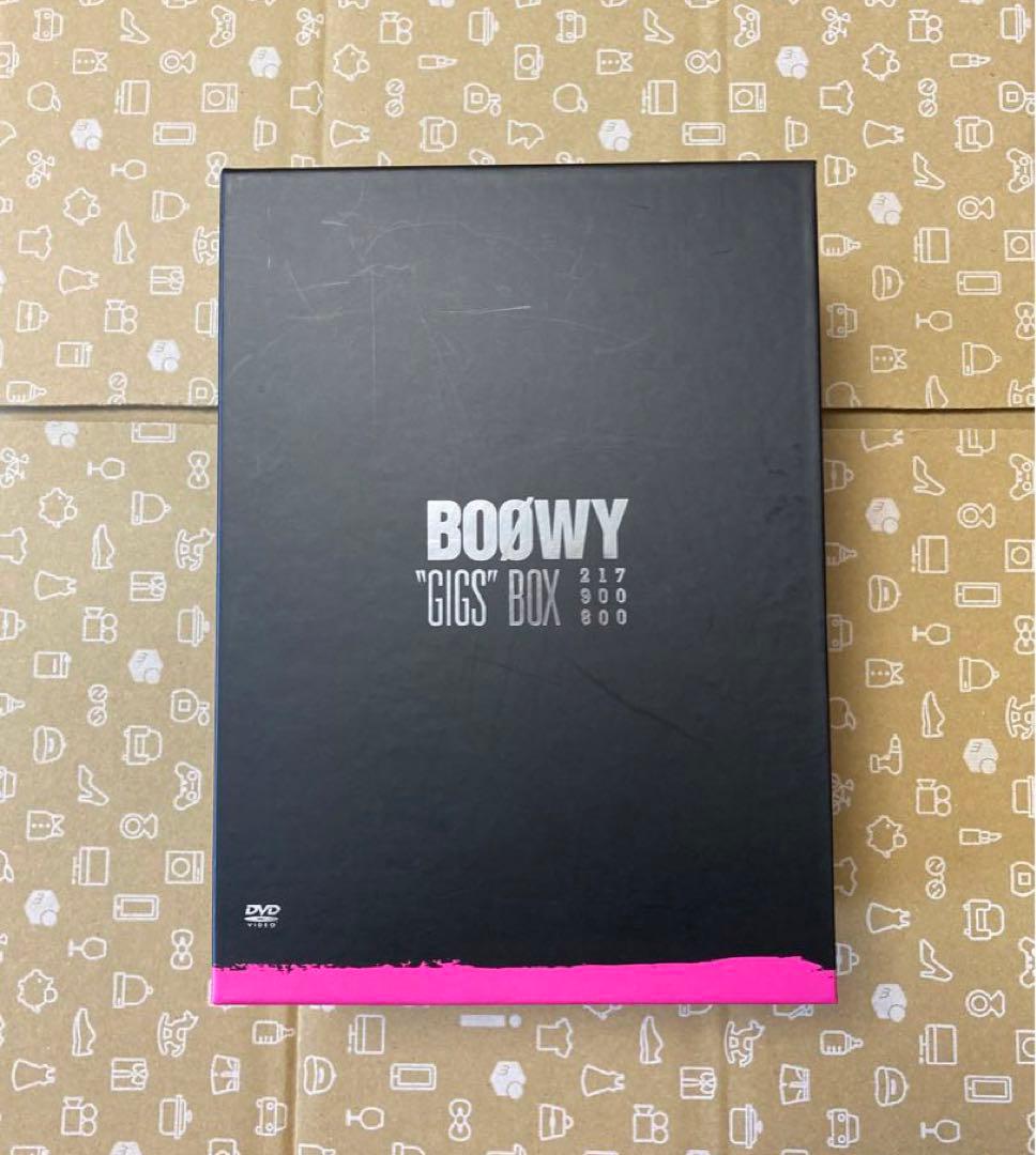 BOOWY GIGS BOX DVD