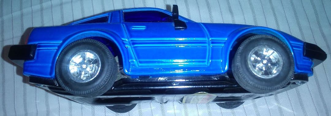 イチコー　フェアレディZ　ブリキ　青色ブルー　超希少色　中古　レトロ