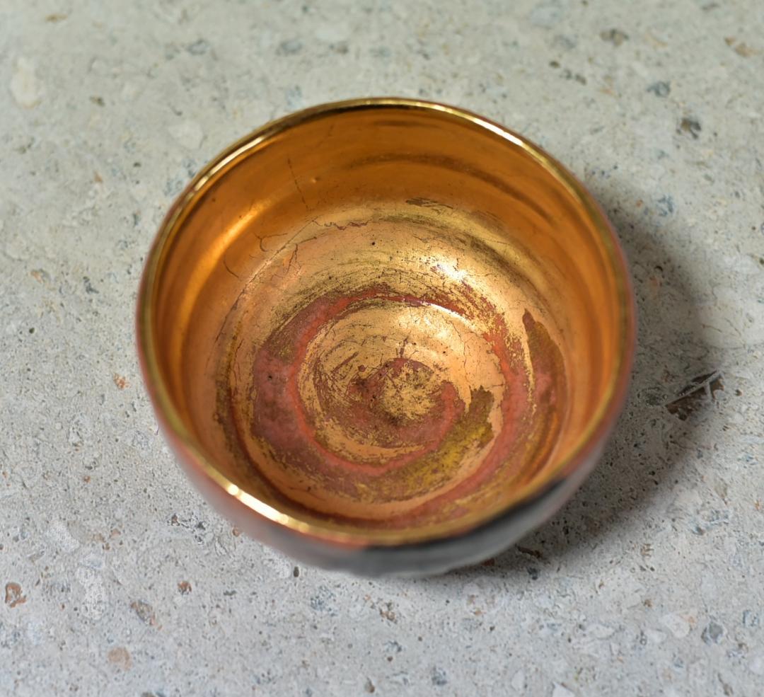 赤楽嶋台茶碗セット 陶楽造 共箱 NO-112 茶道具 美術品