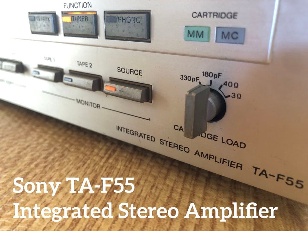 更に値下げしました！SONY TA-F55 プリメインアンプ 動作確認済み