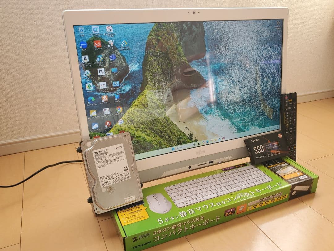 FMV FHシリーズ/i7-6700T/SSD512GB/16GB/DVD-S