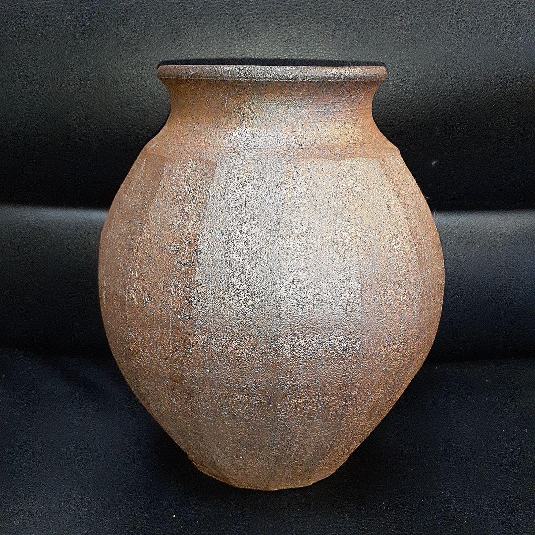 出西窯花瓶 面取り 希少花瓶 新品未使用 茶系 #出西窯 #昭和 - メルカリ