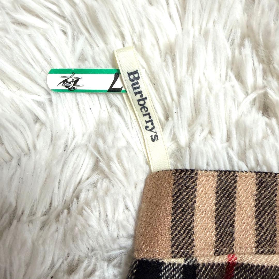 【美品希少✨】バーバリー プリーツスカート ロング丈 ノバチェック ウール