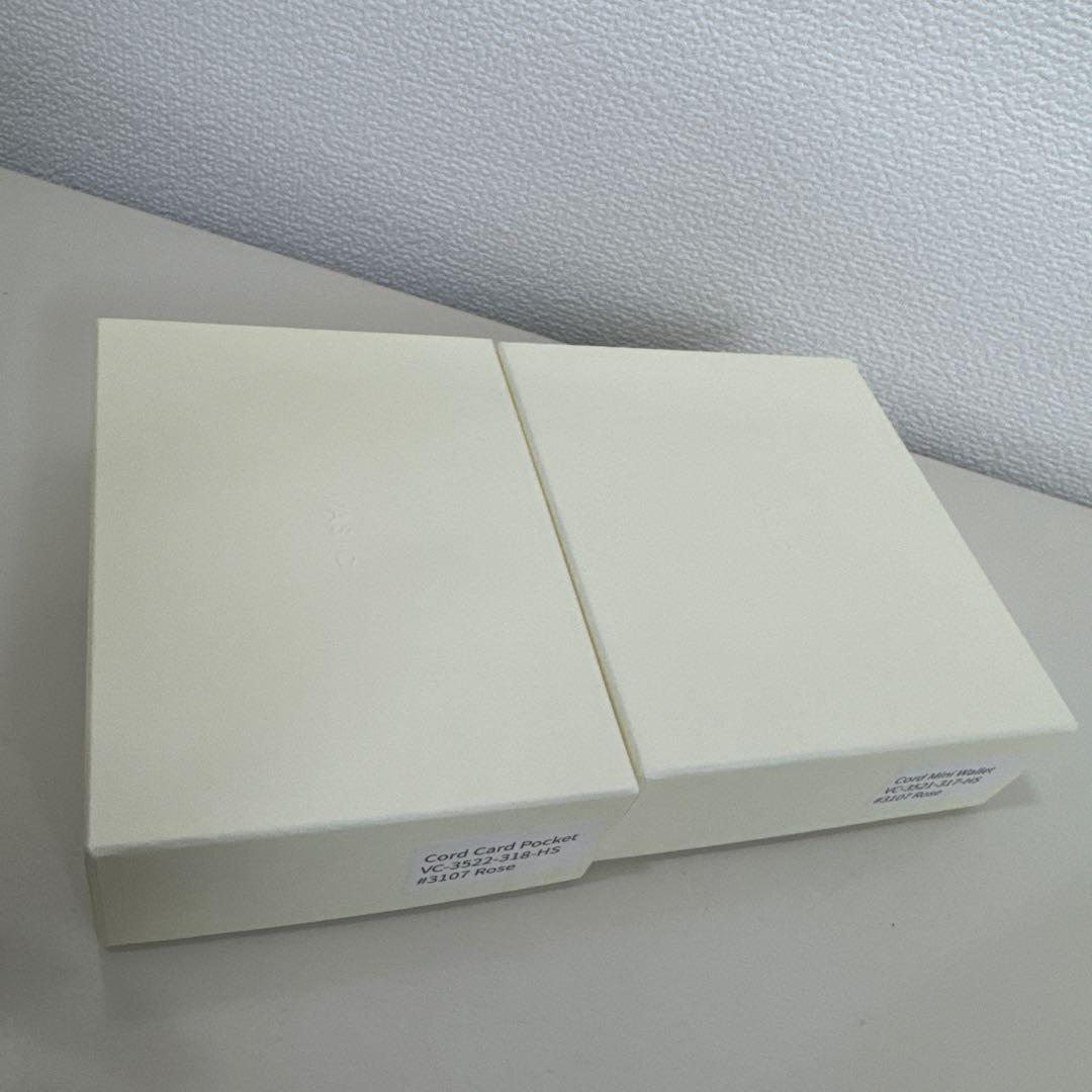 VASIC ヴァジック 二つ折り財布、カードケース