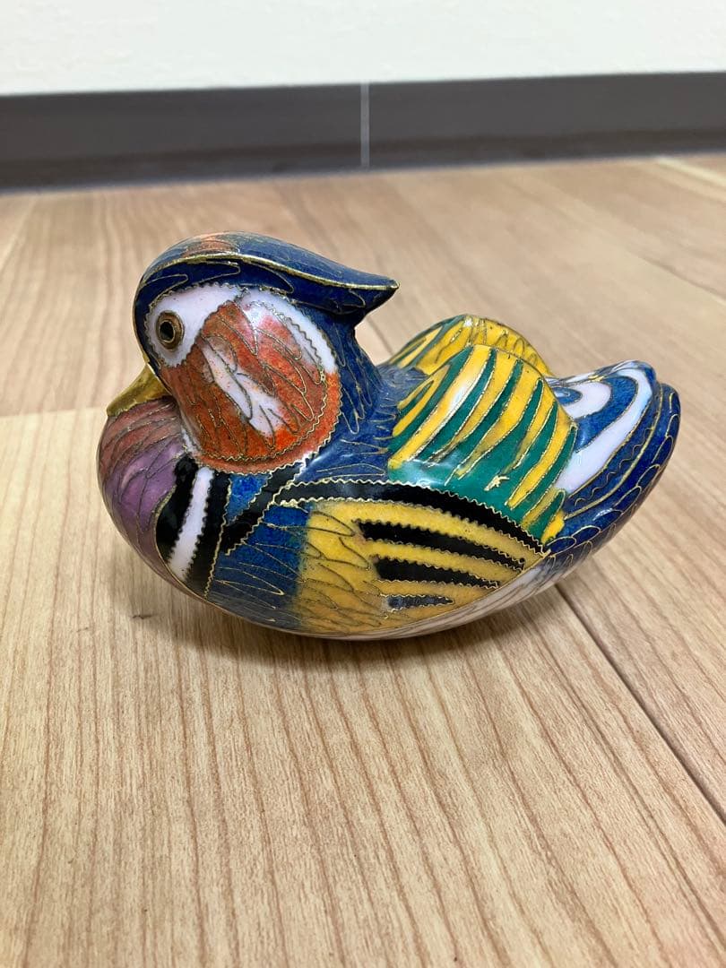 水鳥陶器オブジェ置物インテリア工芸品美術品古物古美術