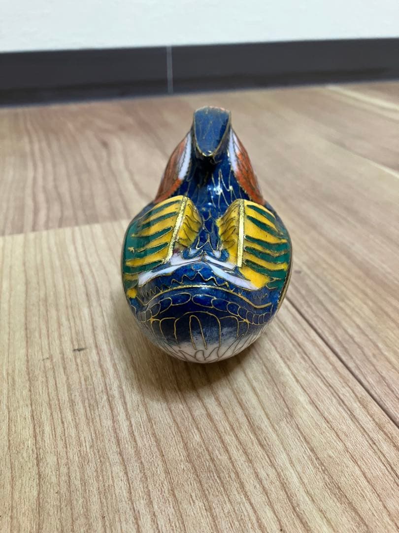 水鳥陶器オブジェ置物インテリア工芸品美術品古物古美術