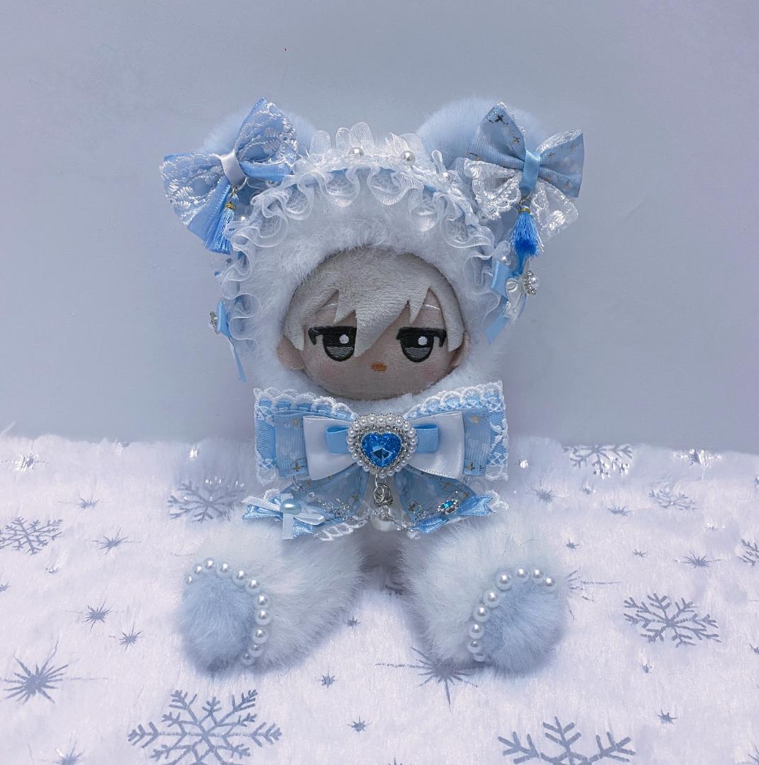 おすわりぬい服 着ぐるみ ちびぐるみ 10~12cm 着せ替えクマ服-贈り物