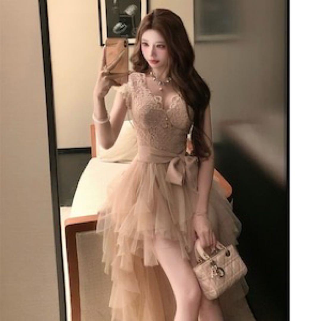 ピンク チュールワンピース×ジャケット M ｜オケージョン・パーティー