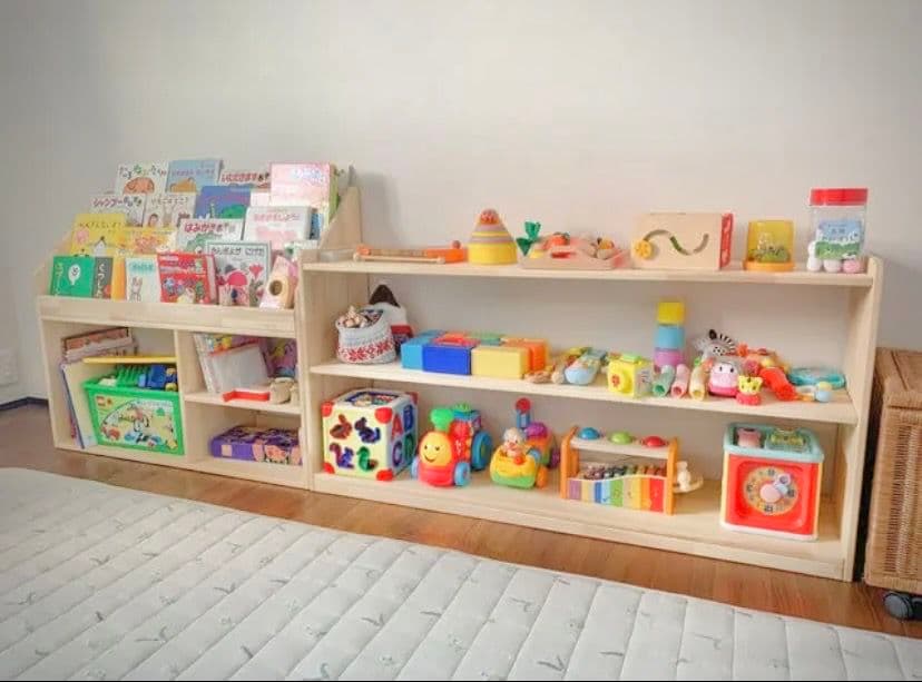 ②mame様 絵本棚、おもちゃ棚セット