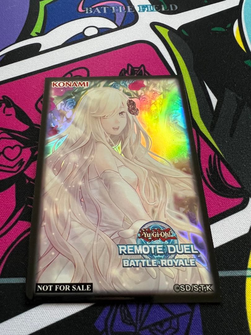 遊戯王 公式 ガーデンローズフローラ アジア スリーブ 70枚