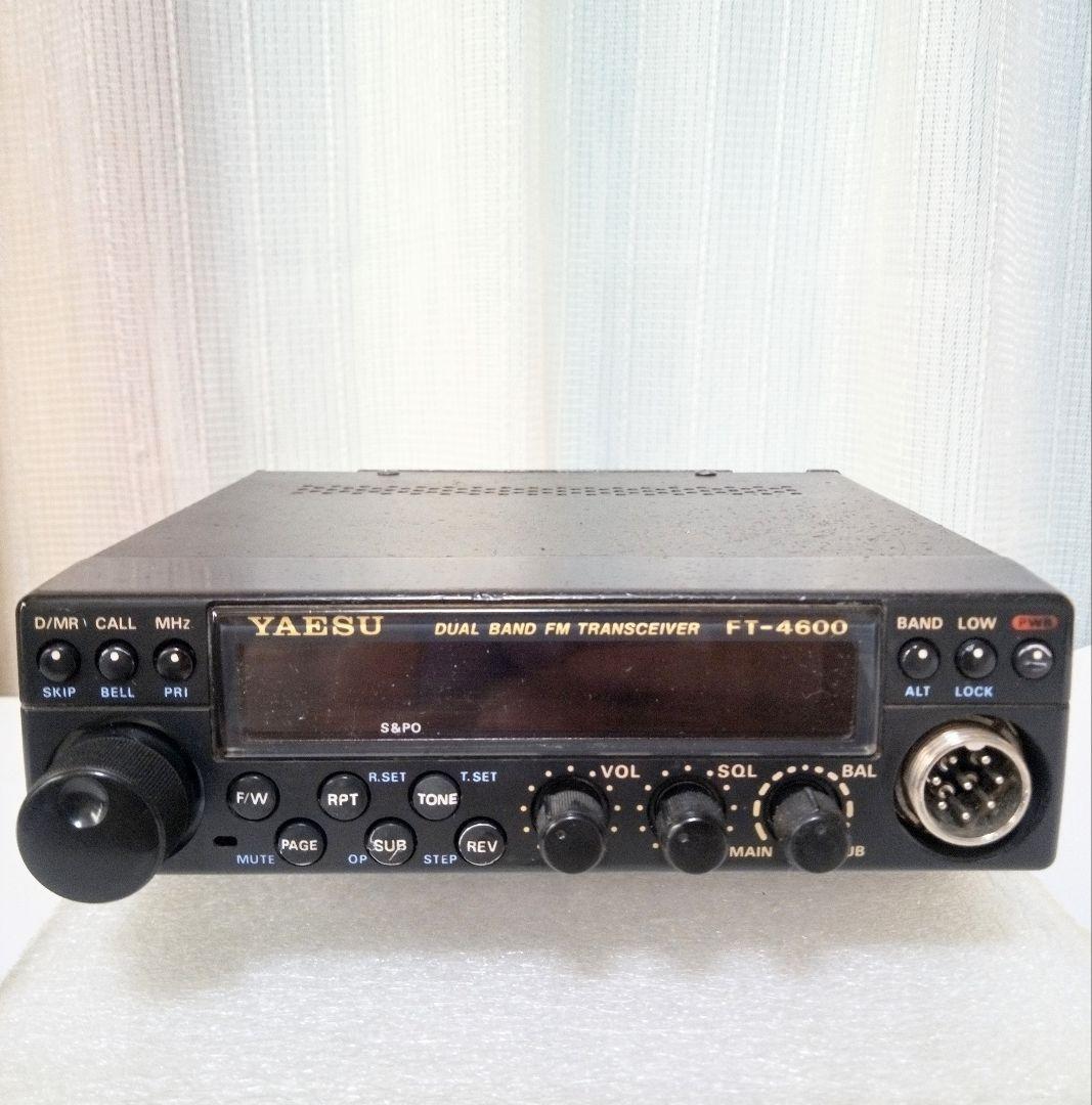 八重洲YAESU FT-4600 (145/433) 10 w機 経年ジャンク