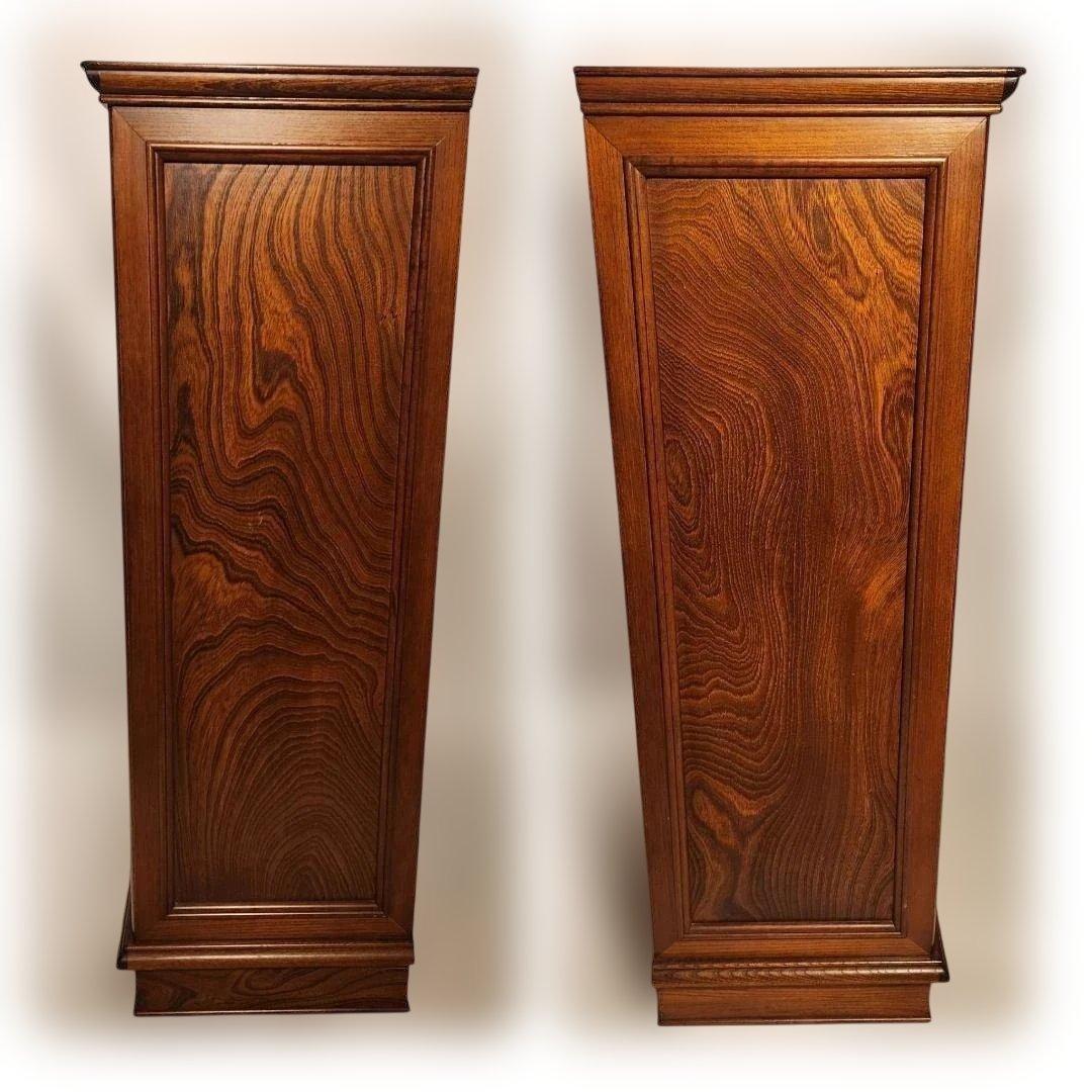 moo様専用 勝見木工 クラシック 格子扉 ガラスキャビネット 飾り棚