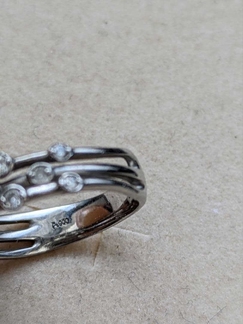 プラチナ.ダイヤモンドリング