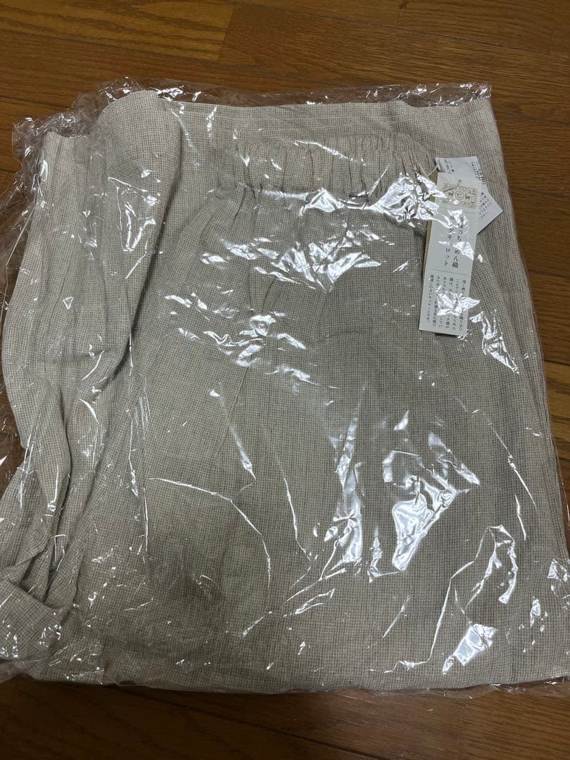 【定価17,600円】中川政七商店　綿麻のちりめん織　ロングキュロット