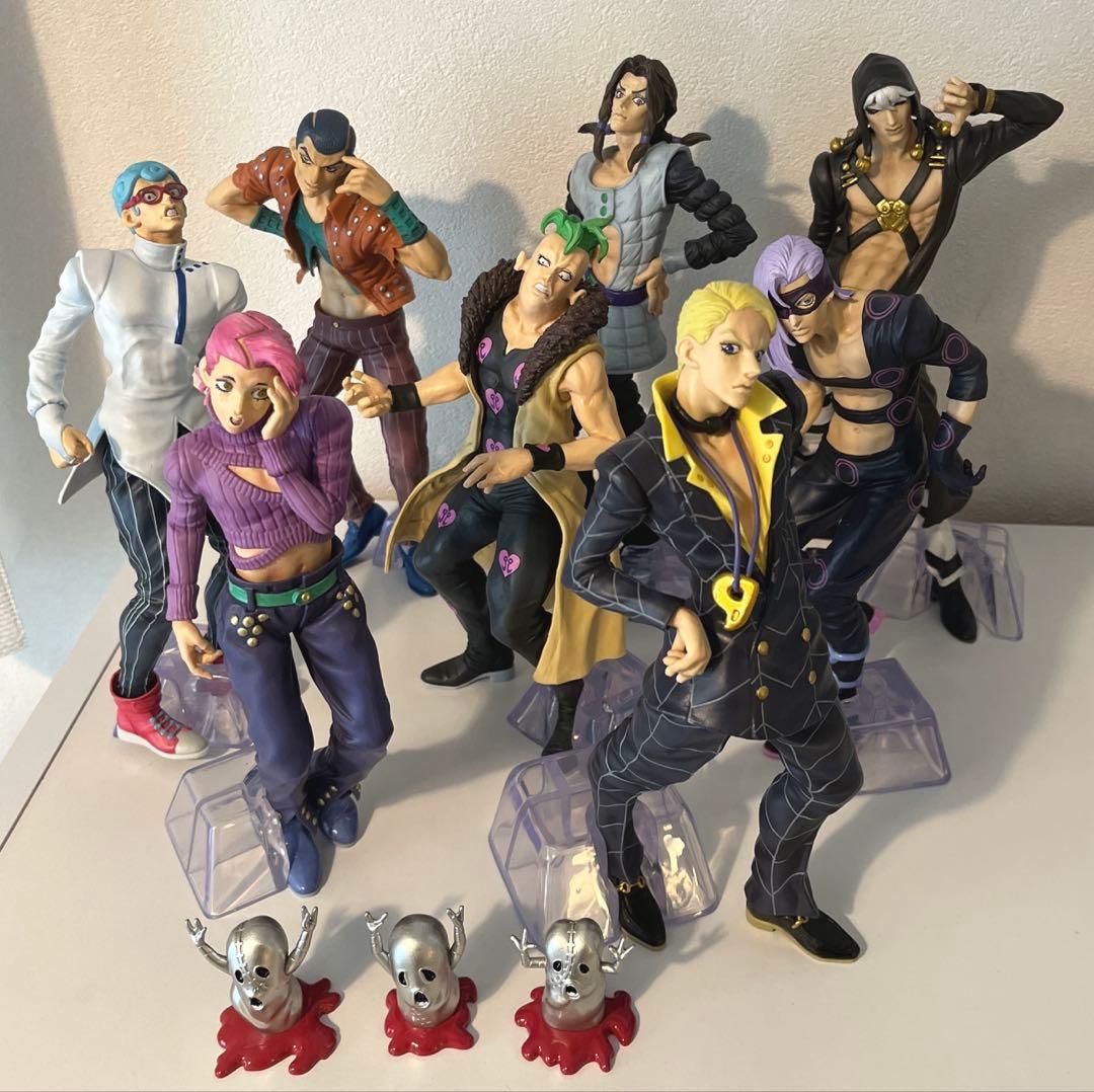 一番くじジョジョの奇妙な冒険　GOLDEN WIND フィギュアコンプセット