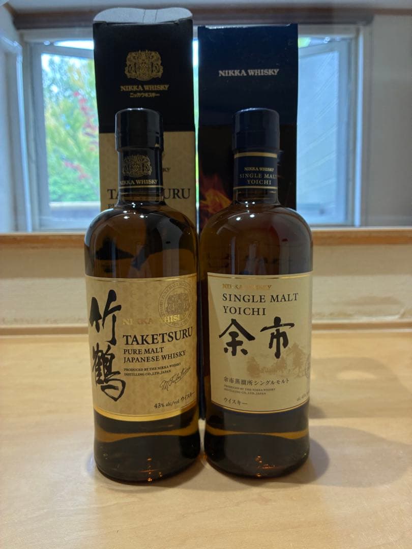 NIKKA YOICHI & TAKETSURU セット 竹鶴 余市 飲料・酒