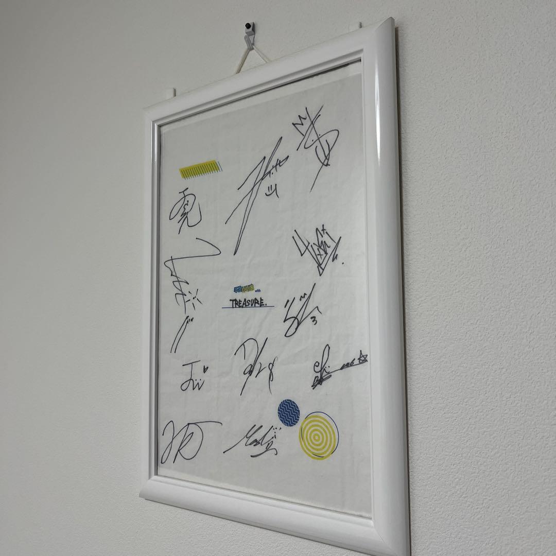 TREASURE サイン 12人 treasure 全員サイン 直筆 12人 the Second step - メルカリ
