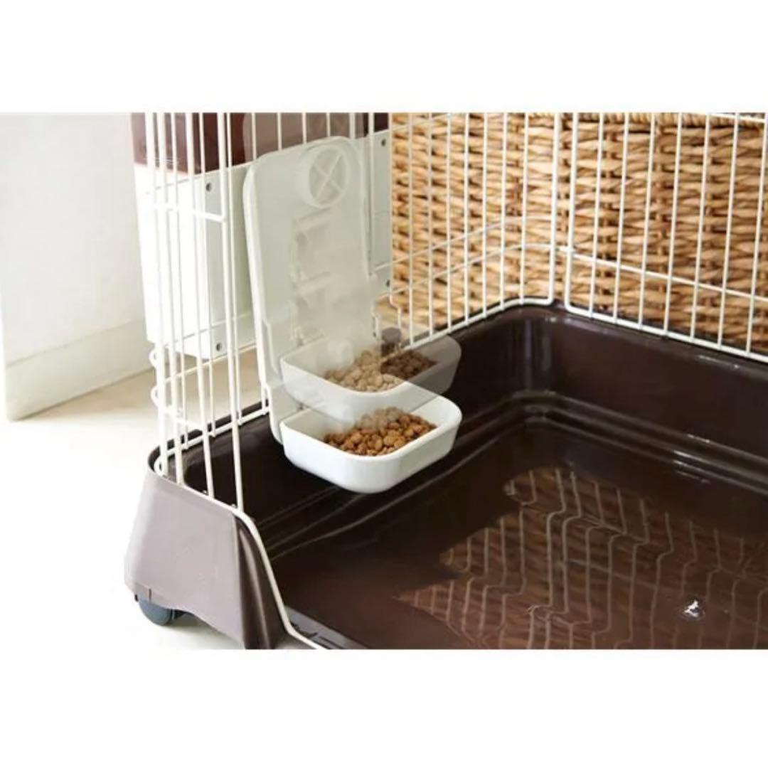 マルカン ペット用 自動給餌器 オートフィーダー ケージ取付タイプ