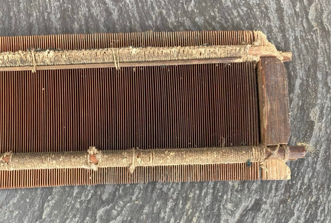 竹筬 竹細工 民芸品 古民具 アンティーク ビンテージ 古道具 機織り 時代物
