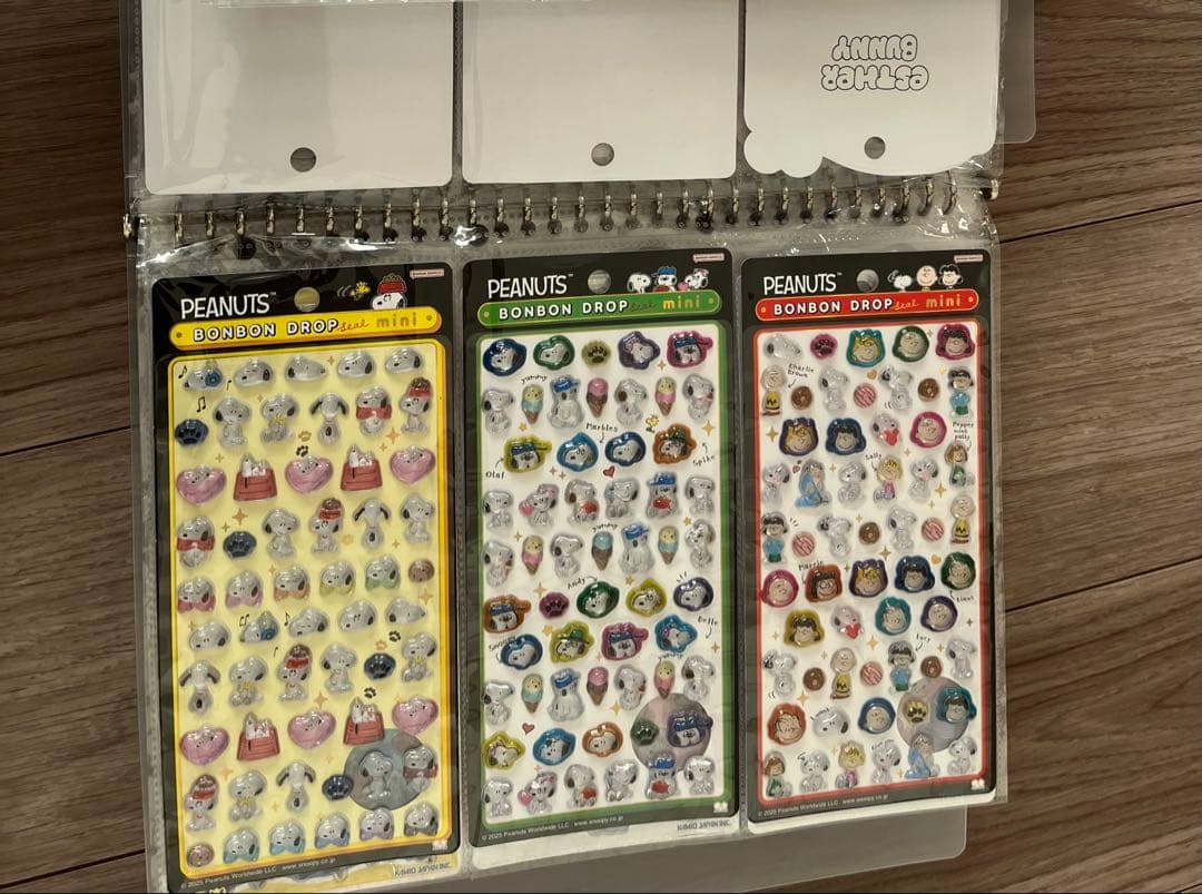 ボンボンドロップシール　まとめ売り　シール帳　完成品