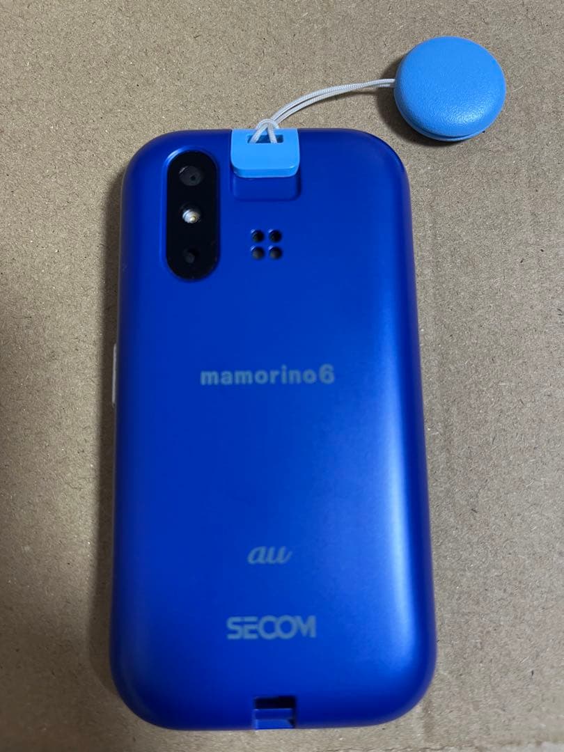 mamorino6 青色 本体 付属品あり mamorino6 青色 本体 付属品あり