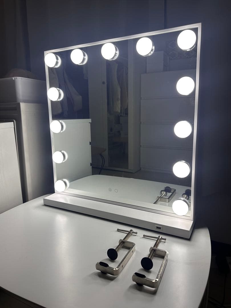 Francfranc フランフラン エルドラド ハリウッド ミラー 2 ホワイト