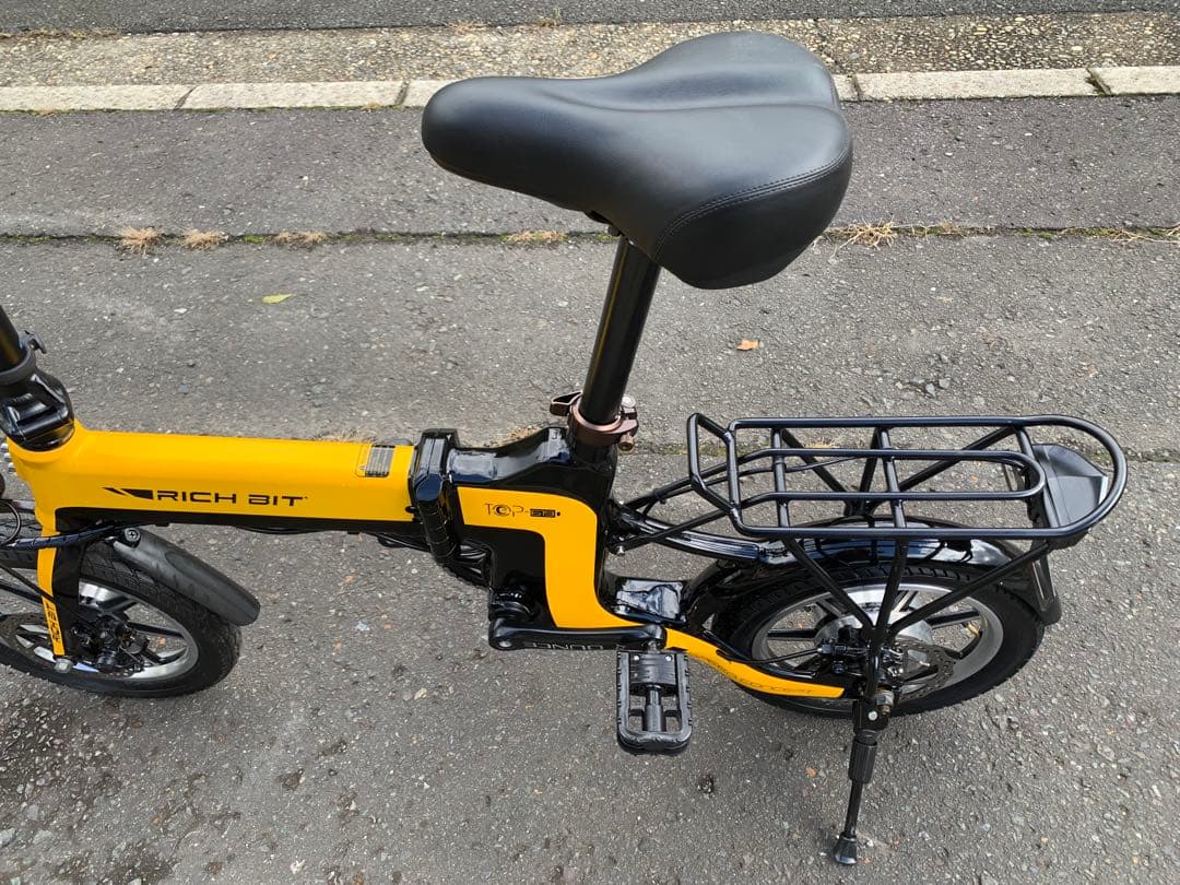 【動作確認済】送料無料RICH BIT折り畳み電動アシスト自転車14インチ