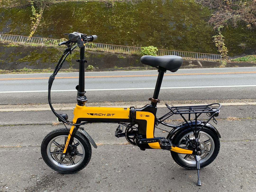 【動作確認済】送料無料RICH BIT折り畳み電動アシスト自転車14インチ