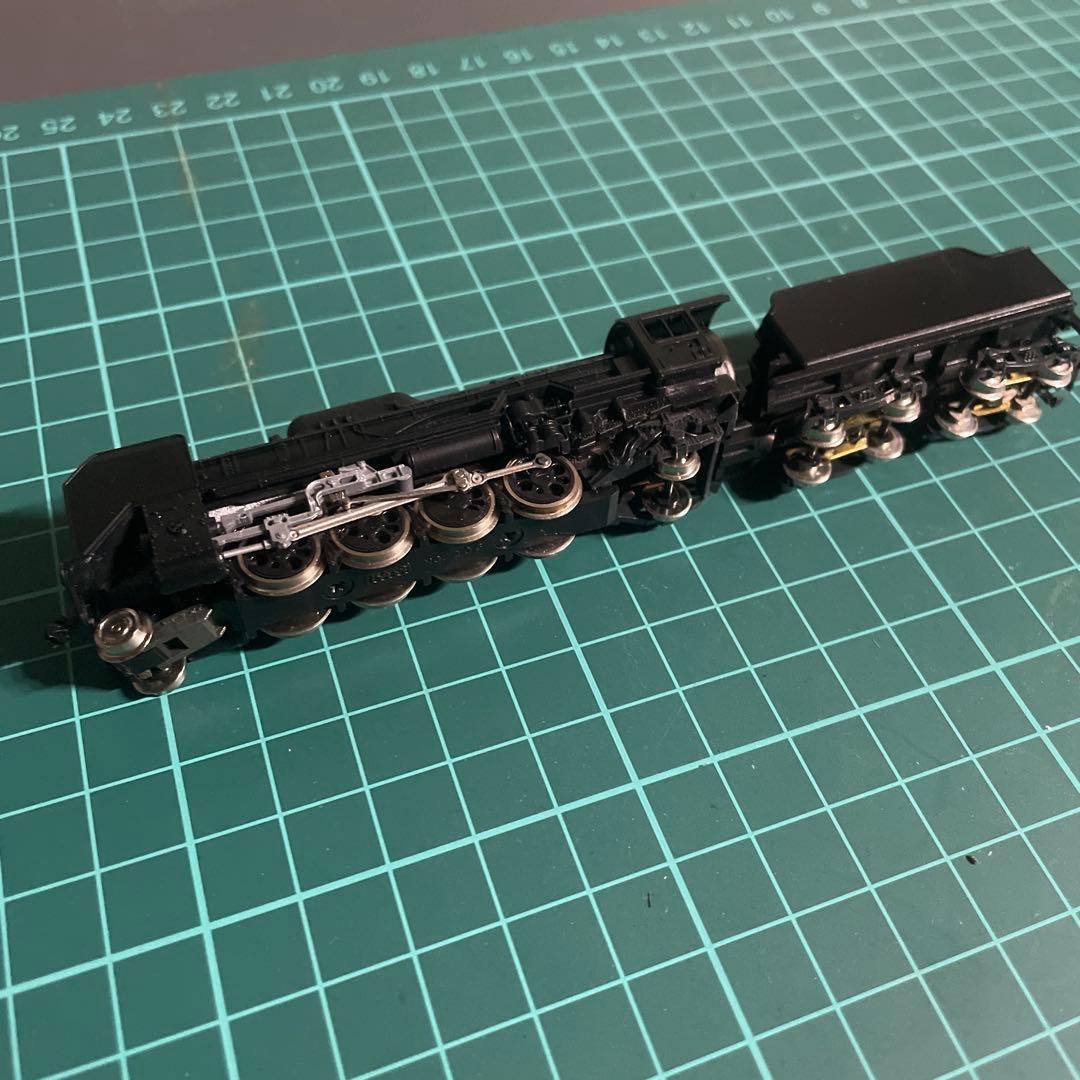 Nゲージ 蒸気機関車と貨車セット