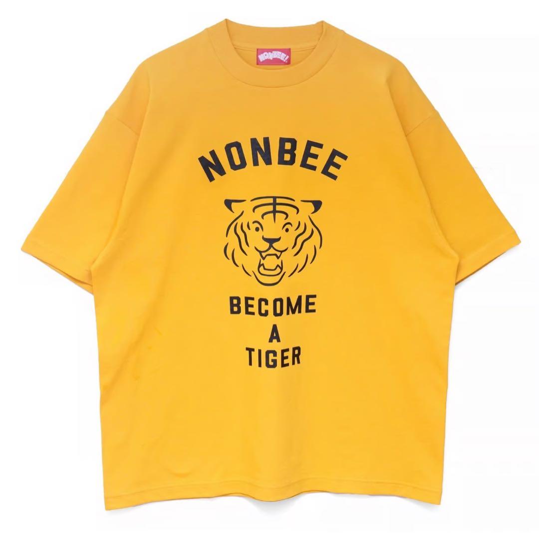NONBEE 虎Tシャツ イエロー サイズM 虎に翼 - メルカリ