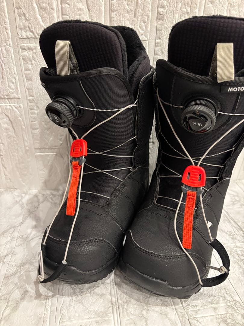 【美品】BURTON MOTO BOA WIDE 26.0 スノーボードブーツ