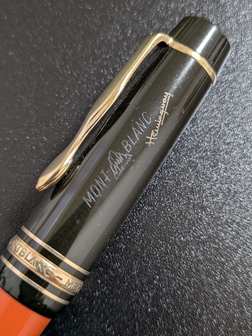 モンブランMONTBLANC　ヘミングウェイ ボールペン 作家シリーズ第一弾