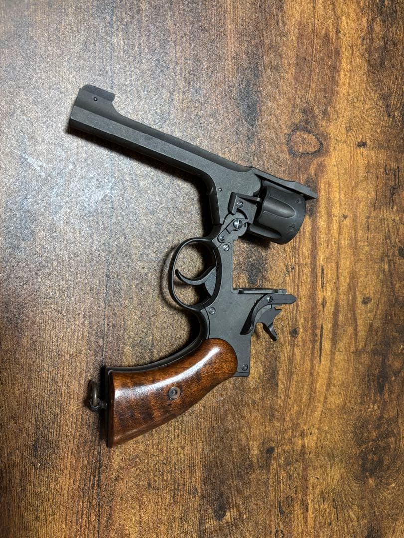 W*H様 エンフィールドリボルバー 木製グリップ　モデルガン　マルシン