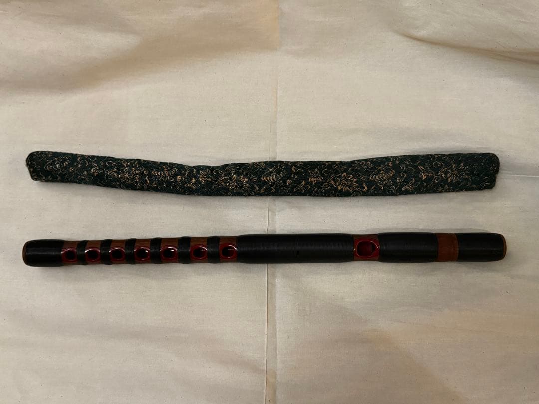 希少 鳳声晴由 銘「鳳由」能管 八割返し 横笛 和楽器 - メルカリ