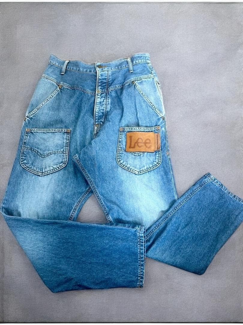 Leeコラボ】メルシーボークー デニム 変形 サルエル風 M ユニセックス