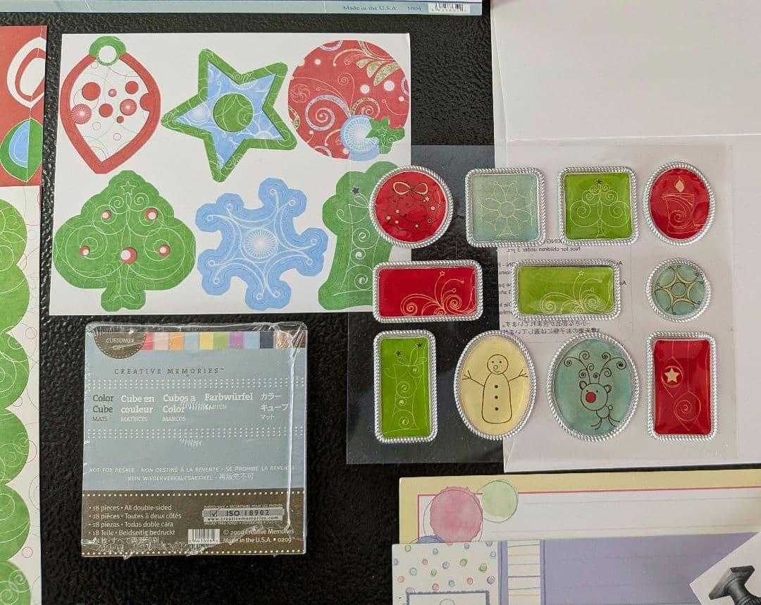 ♢《クリエイティブメモリーズ》アルバムキット・ペーパースティッカー