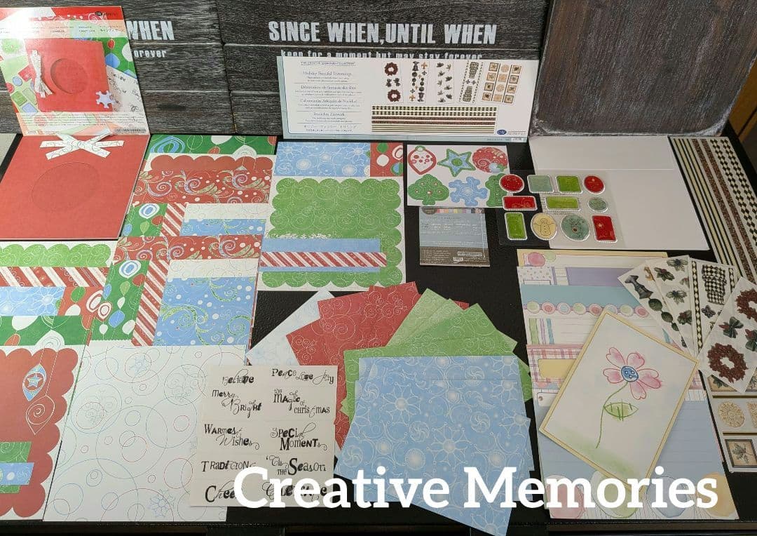 ♢《クリエイティブメモリーズ》アルバムキット・ペーパースティッカー