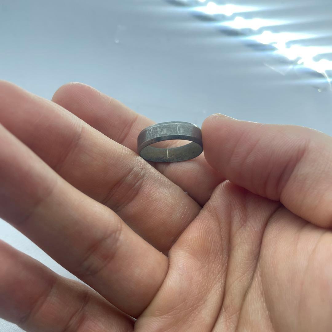 ギベオンリング　指輪 ギベオン隕石 リング・指輪 （ホロリスカット）｜最高級パワーストーン