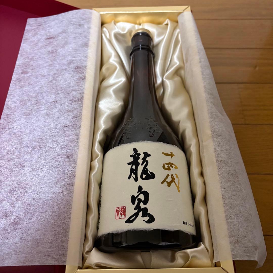 空瓶】十四代 龍泉 720ml 2025年 化粧箱、外箱付き 未洗浄品 - メルカリ